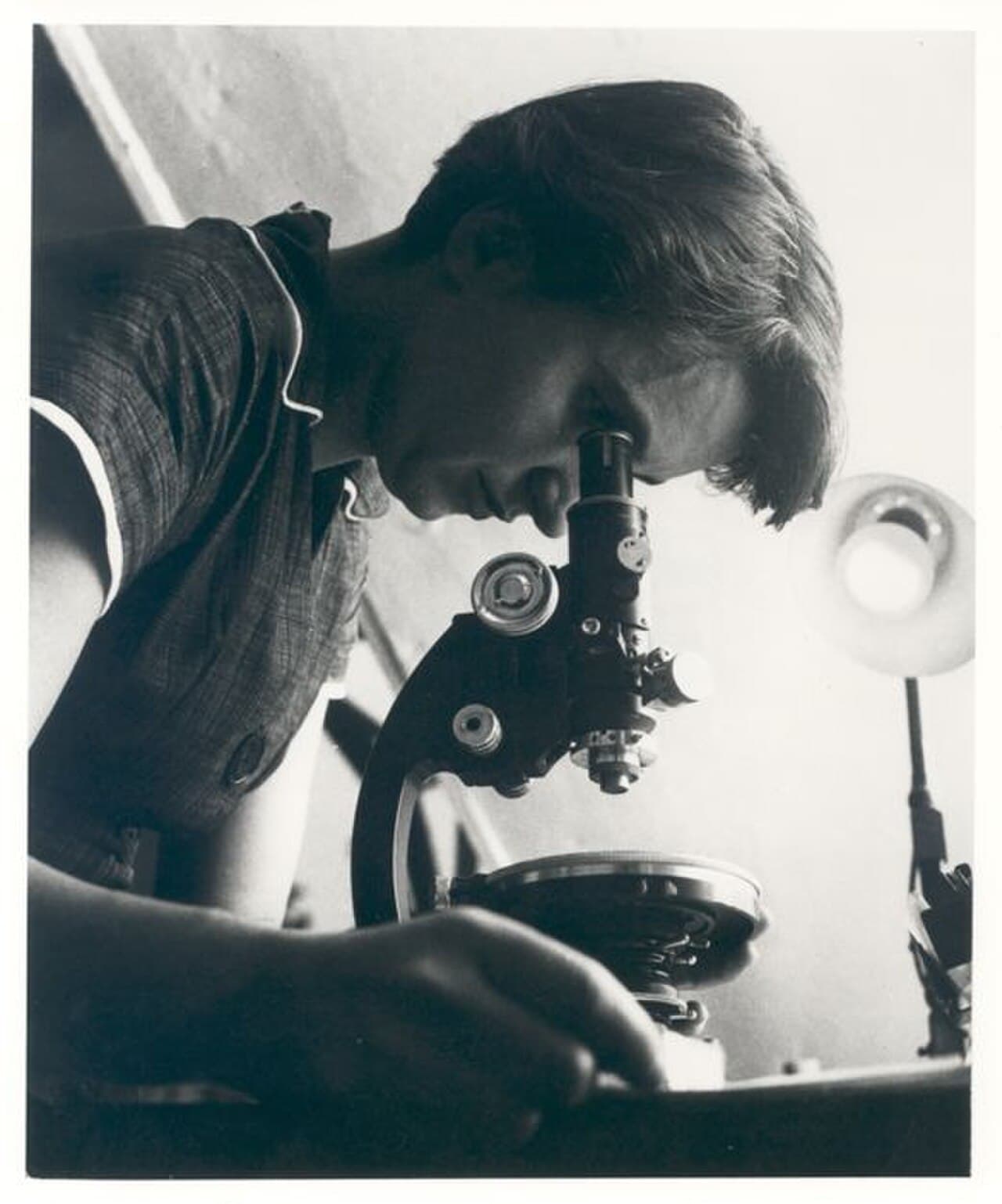 Rosalind Franklin, around 1955. Three years earlier she had supervised the X-ray exposure that became Photograph 51.