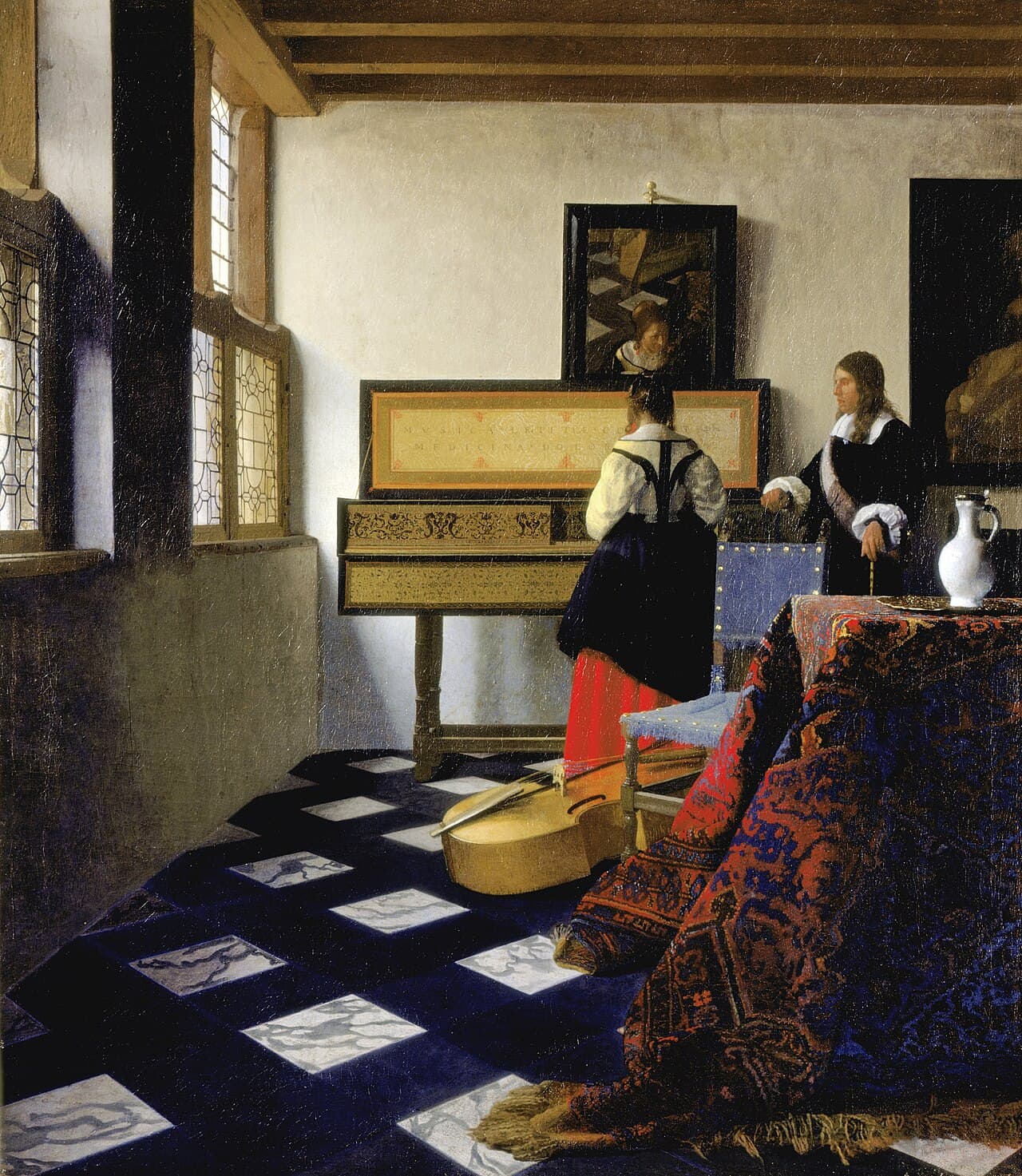 The Music Lesson (c. 1662–1665), the painting Tim Jenison spent five years reconstructing using period-accurate optical methods.